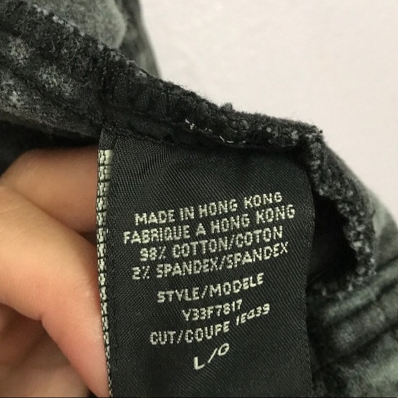 Guess velvet suede denim moto jacket gray silver - Picture 3 of 5